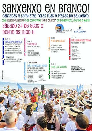 Festas Sanxenxo - Santa Rosalía, O Carme e San Xenxo