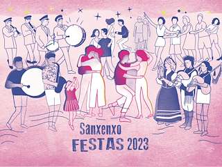 Festas Sanxenxo - Santa Rosalía, O Carme e San Xenxo