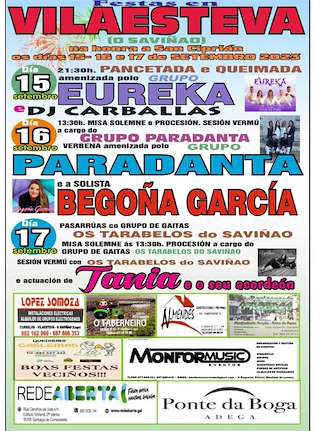 Festas Vilaesteva en O Saviñao