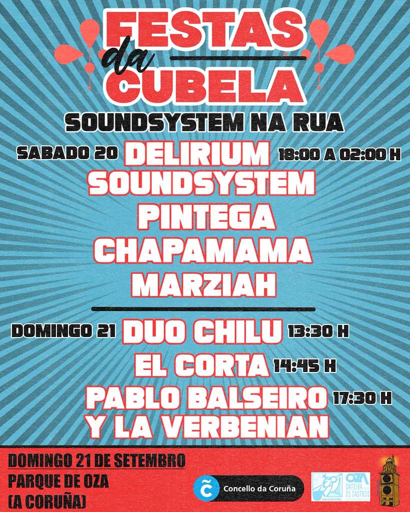 Festas da Cubela (2025) en A Coruña