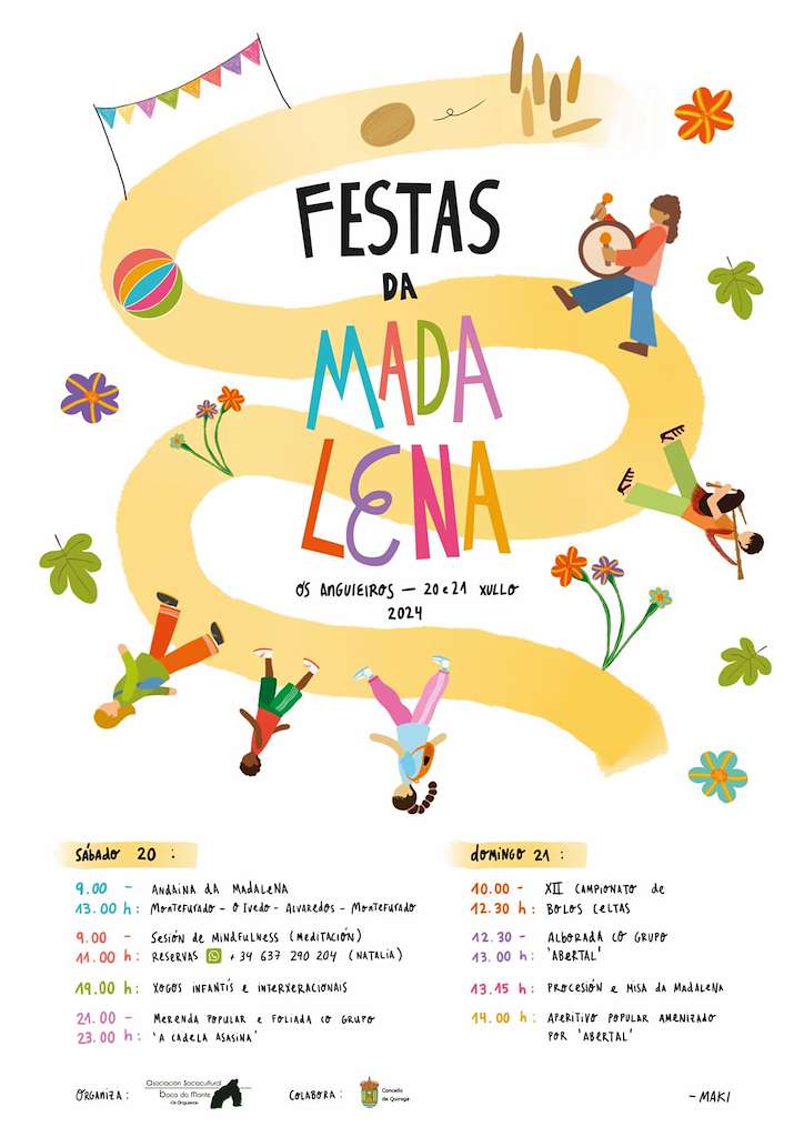 Festas da Madalena de Anguieiros en Quiroga