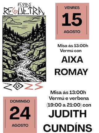 Fechas, información, programa, cartel, imágenes, mapa y ubicación de Festas da Regueira  en  Oza Cesuras