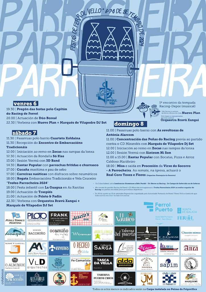 Festas de A Parrocheira de Ferrol Vello