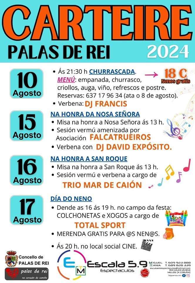 Festas de Carteire en Palas de Rei