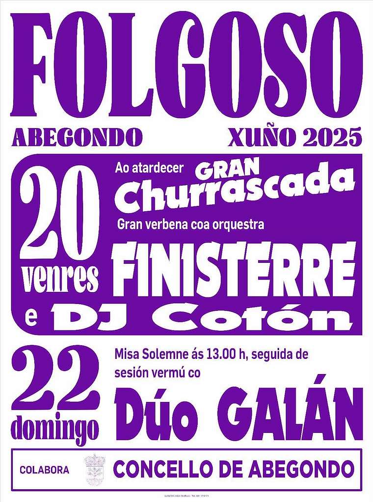 Festas de Folgoso en Abegondo