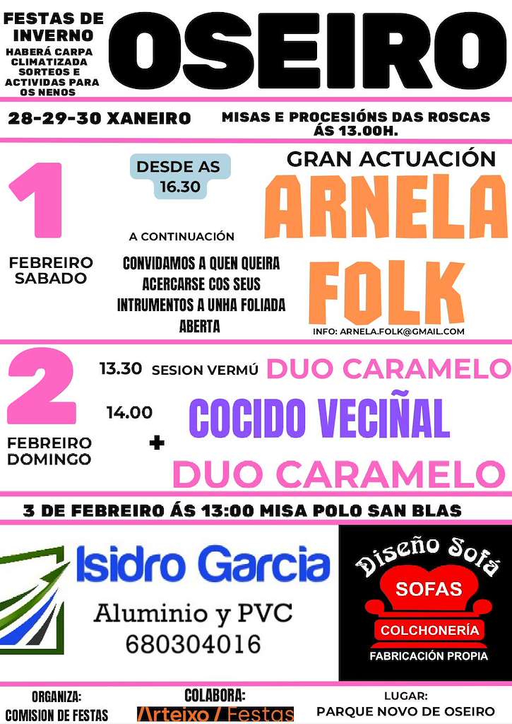 Festas de Inverno de Oseiro en Arteixo
