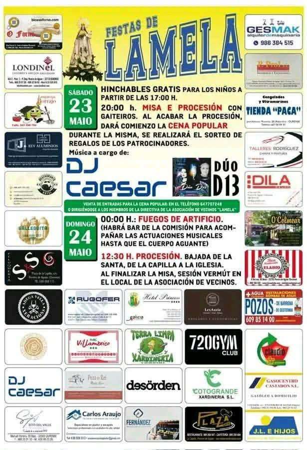 Festas de Lamela  (2026) en O Pereiro de Aguiar