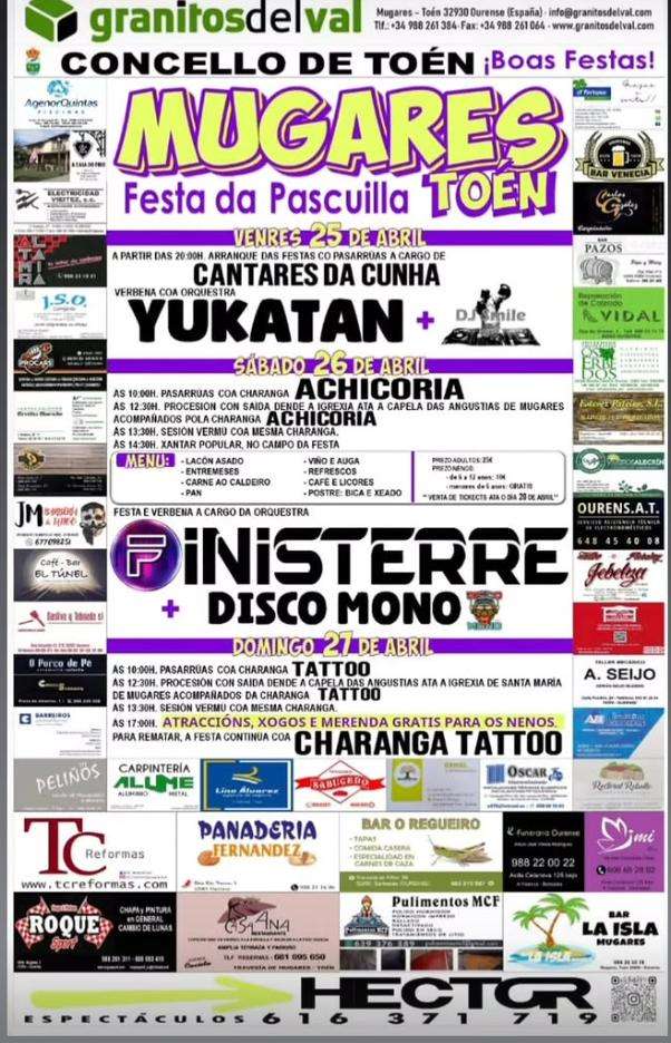 Festas de Mugares - Festa da Pascuilla (2025) en Toén