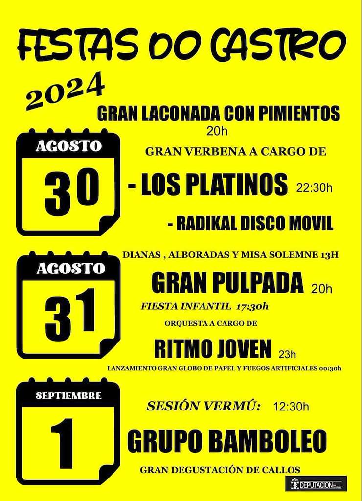 Festas de O Castro en Sada