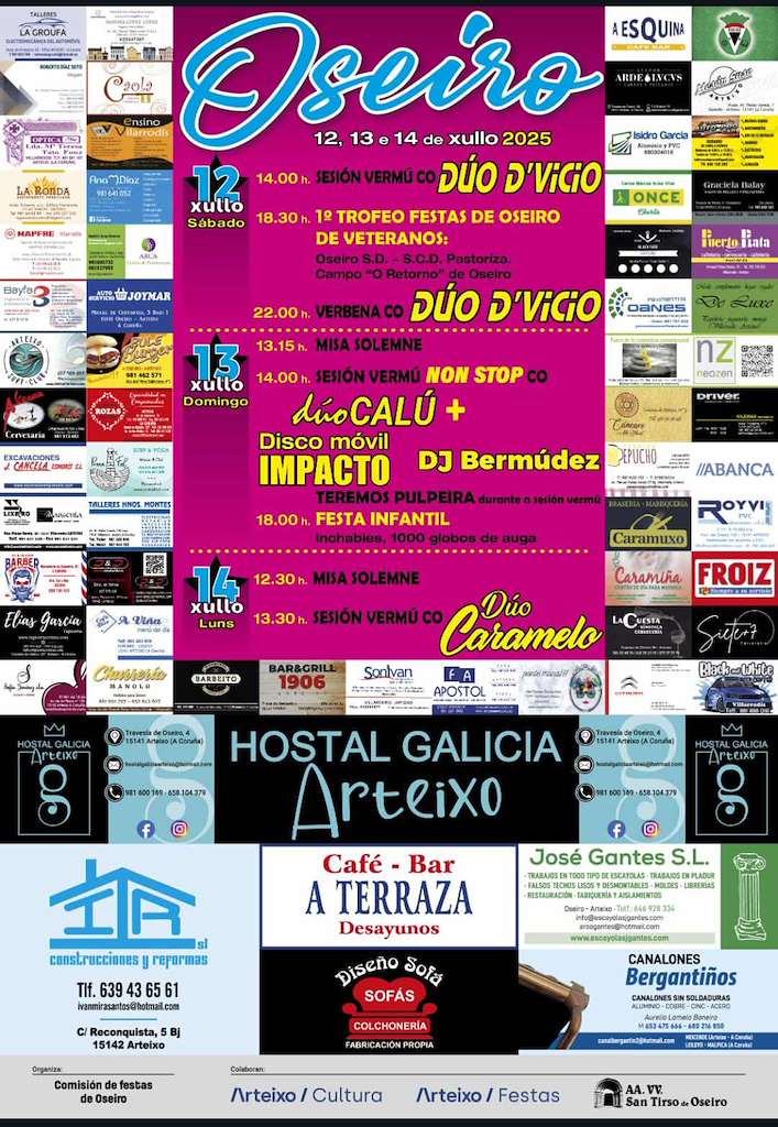Festas de Oseiro en Arteixo