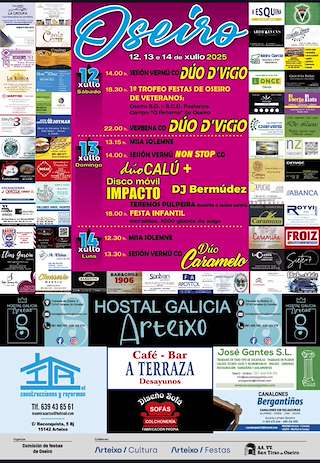 Fechas, información, programa, cartel, imágenes, mapa y ubicación de Festas de Oseiro  en  Arteixo