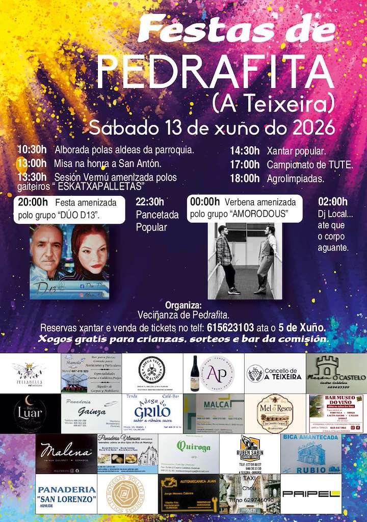 Festas de Pedrafita en A Teixeira