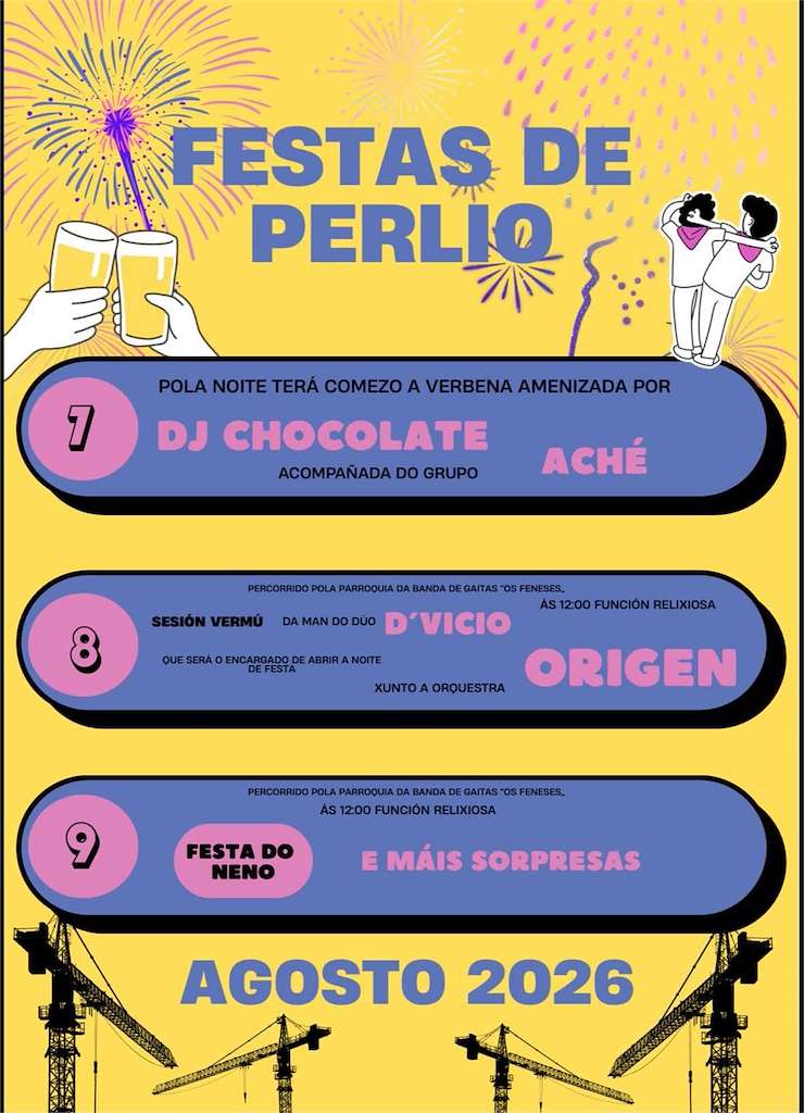 Festas de Perlío (2026) en Fene