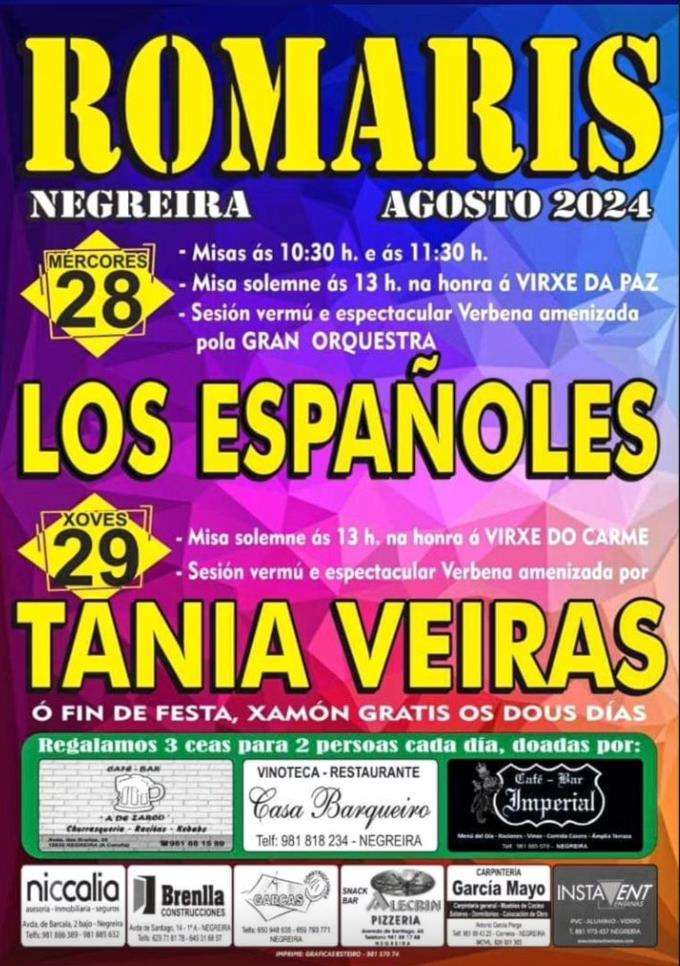 Festas de Romaris en Negreira