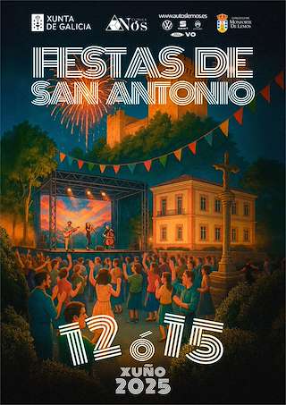 Fechas, información, programa, cartel, imágenes, mapa y ubicación de Festas de San Antonio   en  Monforte de Lemos