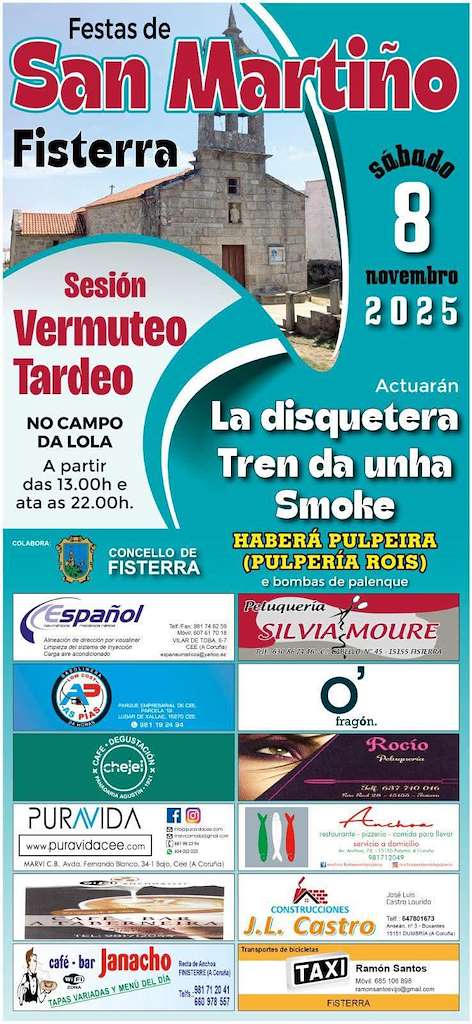 Festas de San Martiño en Fisterra