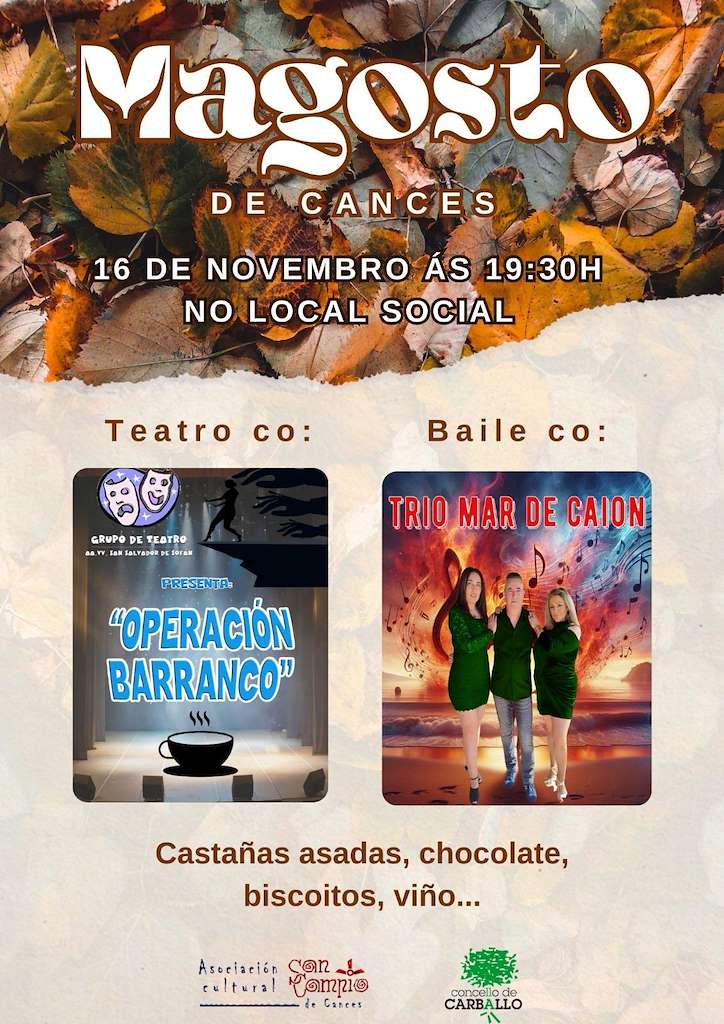 Festas de San Martiño - Magosto de Cances en Carballo