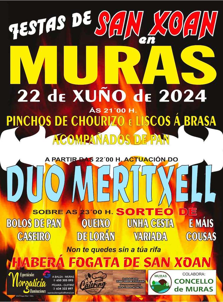 Festas de San Xoán en Muras