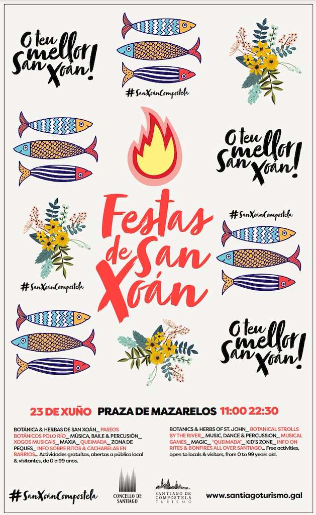 Festas de San Xoán  en Santiago de Compostela