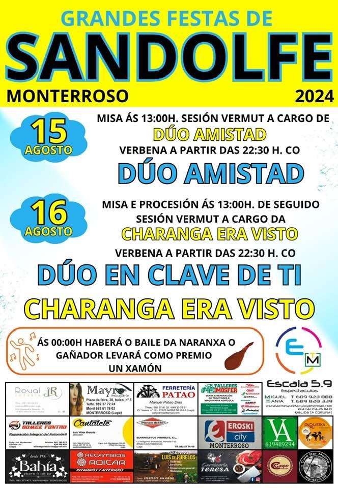 Festas de Sandolfe en Monterroso