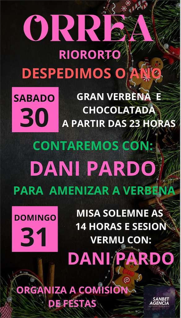 Festas de Santa Comba de Órrea en Riotorto