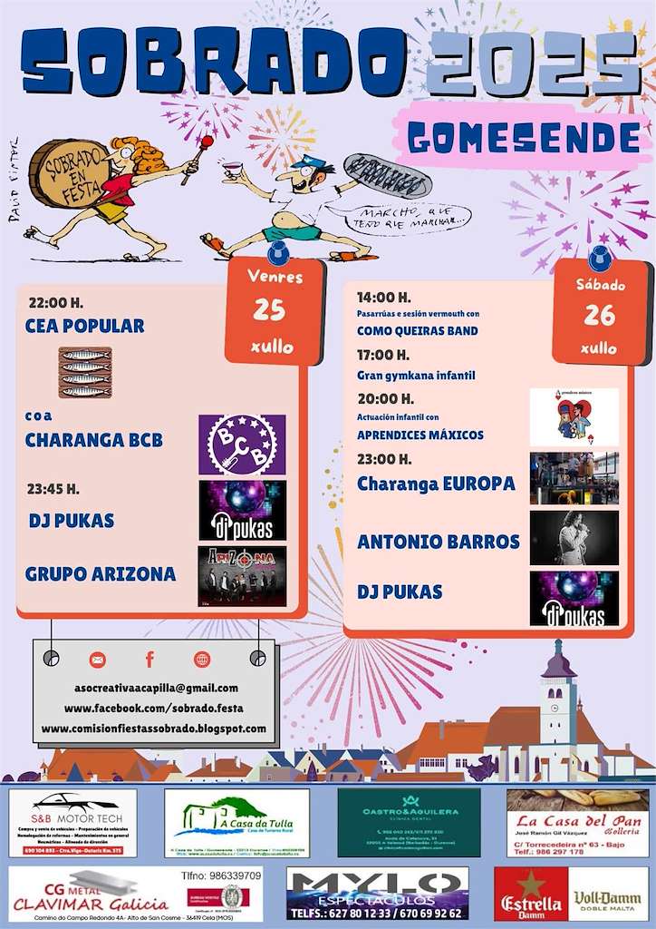 Festas de Sobrado  en Gomesende