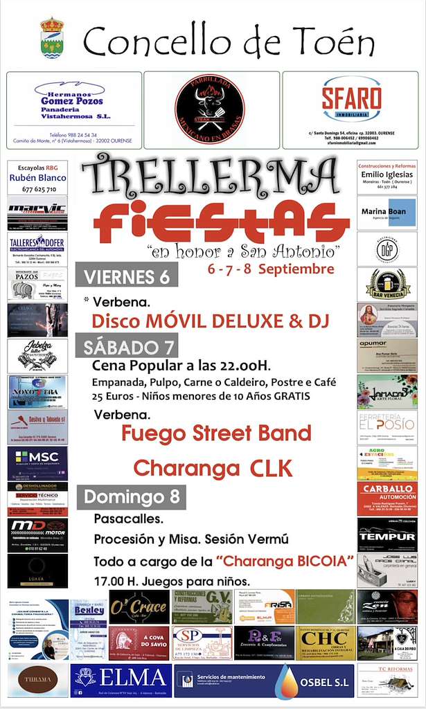Festas de Trellerma en Toén