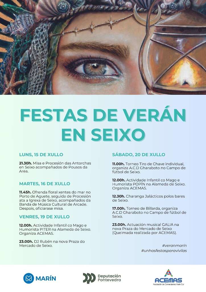 Festas de Verán de Seixo en Marín