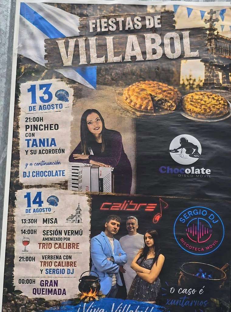 Festas de Villabol (2026) en A Fonsagrada