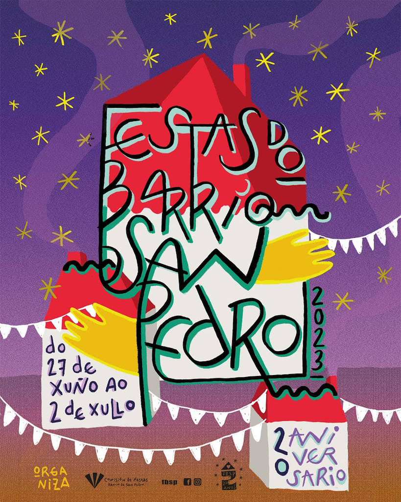 Festas do Barrio de San Pedro en Santiago de Compostela