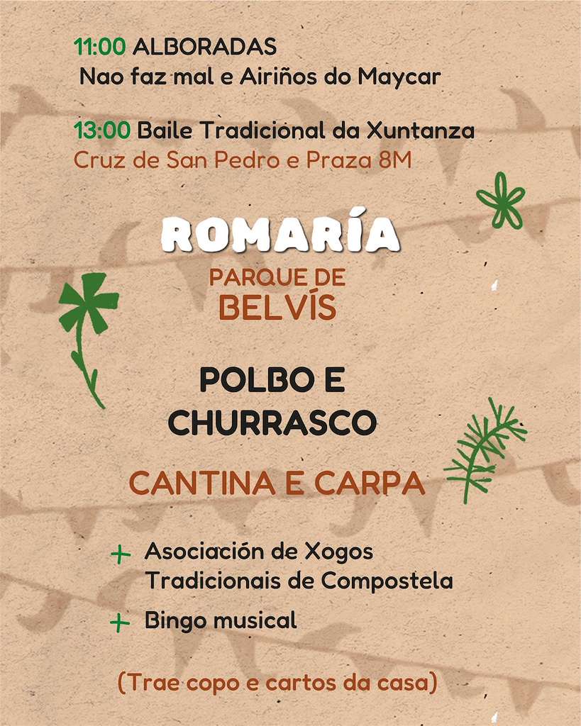 Festas do Barrio de San Pedro en Santiago de Compostela