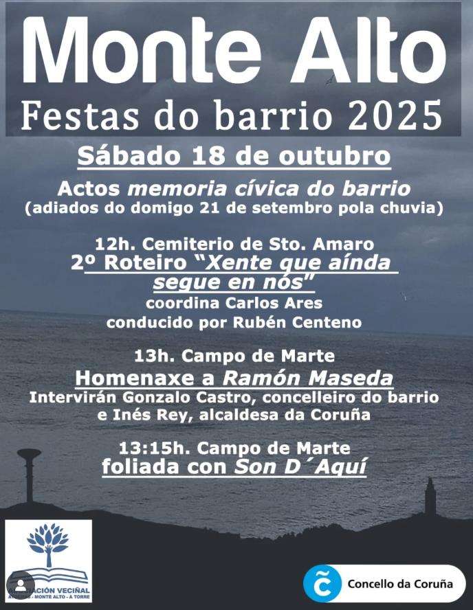 Festas do Barrio Monte Alto (2025) en A Coruña