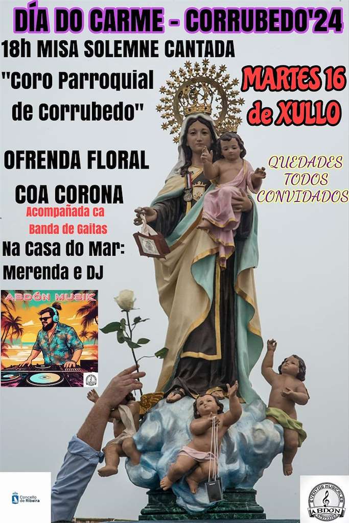 Festas do Carmen de Corrubedo en Ribeira