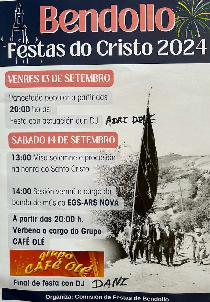 Festas do Cristo de Bendollo en Quiroga