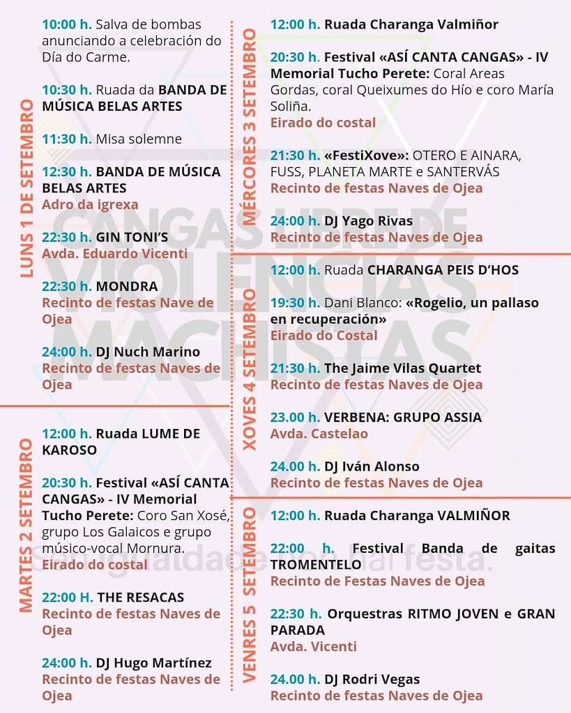 Festas do Cristo do Consolo en Cangas de Morrazo