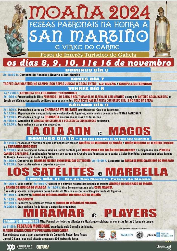 Festas do San Martiño en Moaña