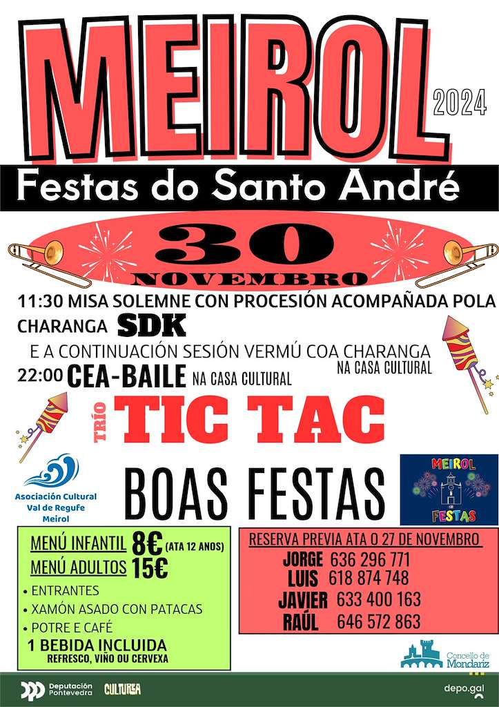 Festas do Santo André de Meirol en Mondariz