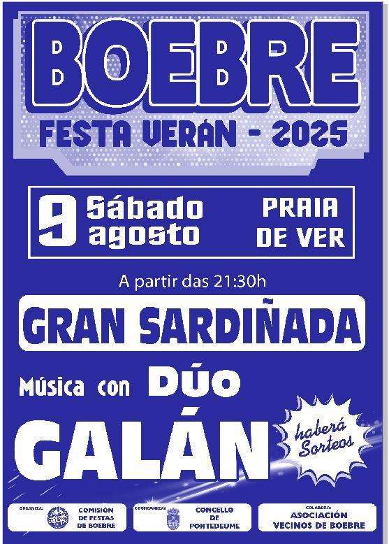 Festas do Verán de Boebre en Pontedeume
