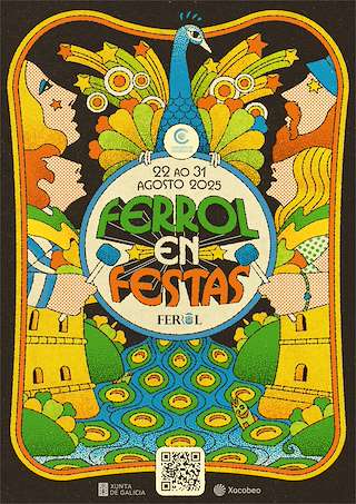 Fechas, información, programa, cartel, imágenes, mapa y ubicación de Festas do Verán  en  Ferrol