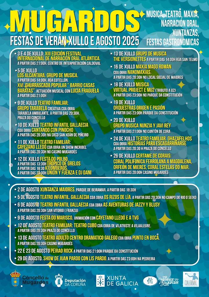 Festas do Verán (2025) en Mugardos
