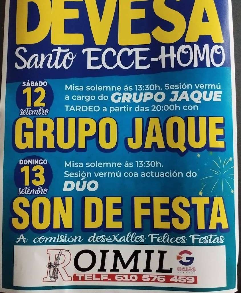 Festas en Santalla de Devesa  (2026) en Friol