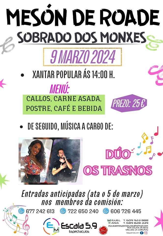 Festas Mesón de Roade  (2025) en Sobrado