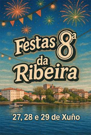 Fechas, información, programa, cartel, imágenes, mapa y ubicación de Festas Octava da Ribeira  en  Betanzos