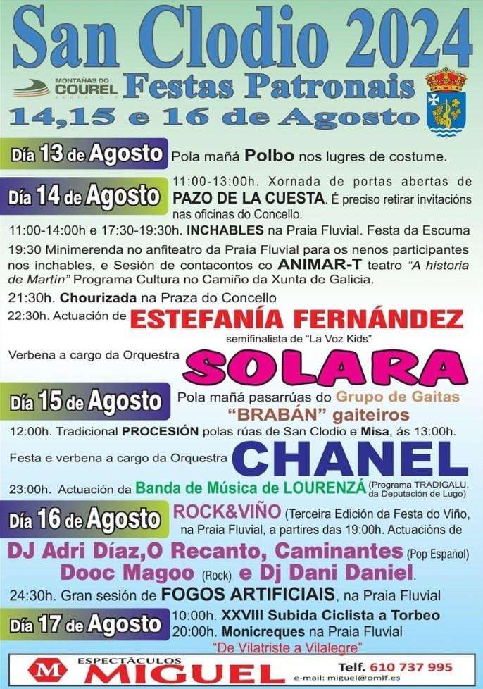 Festas Patronais - Asunción de San Clodio e Torbeo en Ribas de Sil