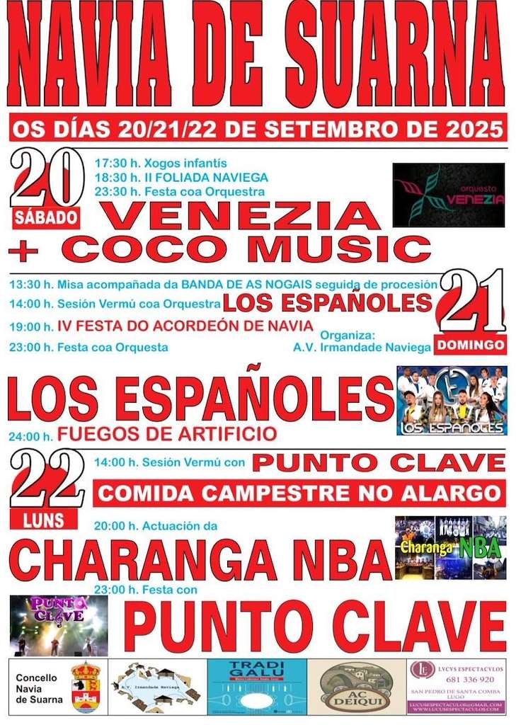 Festas Patronais das Dores en Navia de Suarna