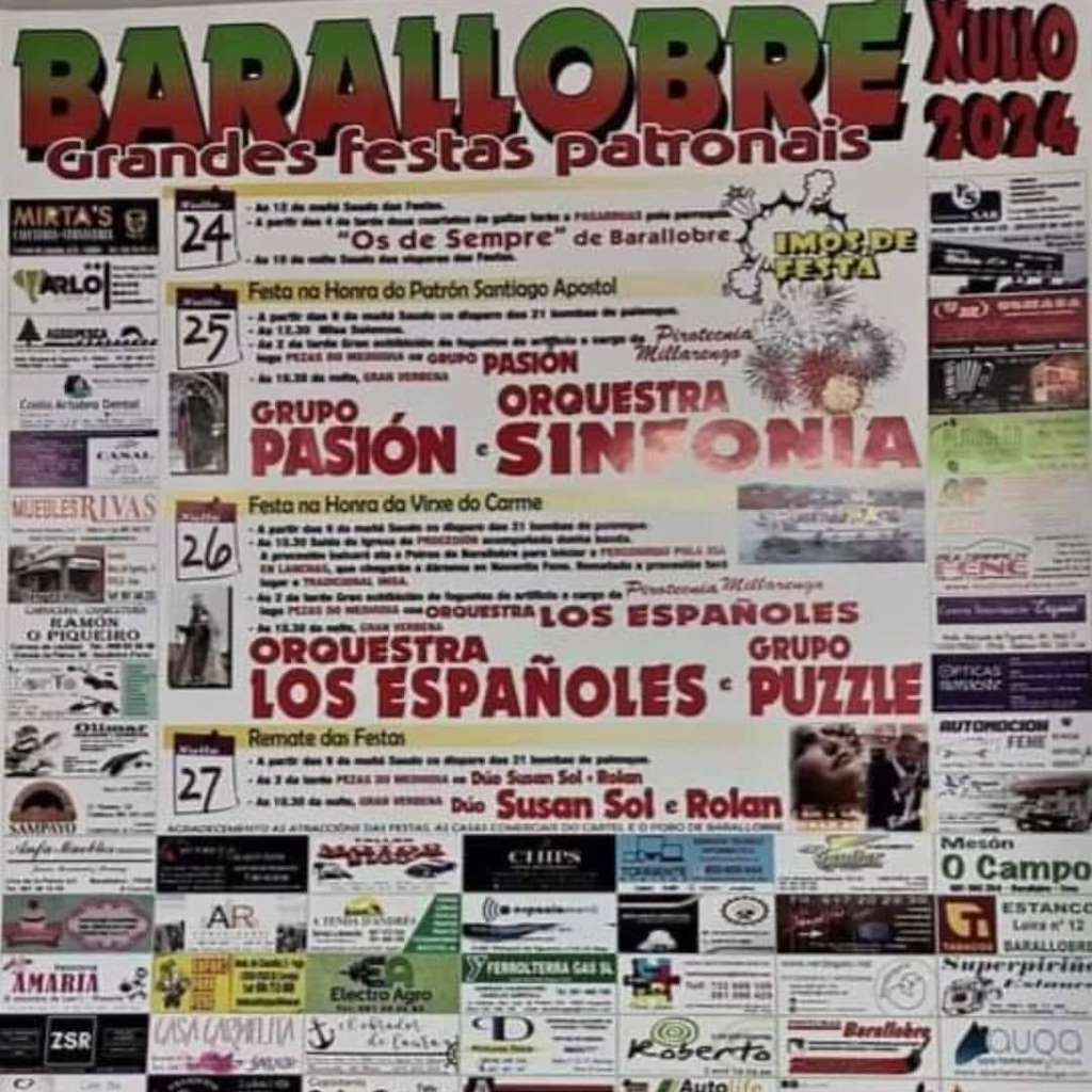 Festas Patronais de Barallobre en Fene