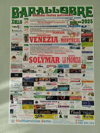 Fechas, información, programa, cartel, imágenes, mapa y ubicación de Festas Patronais de Barallobre  en  Fene