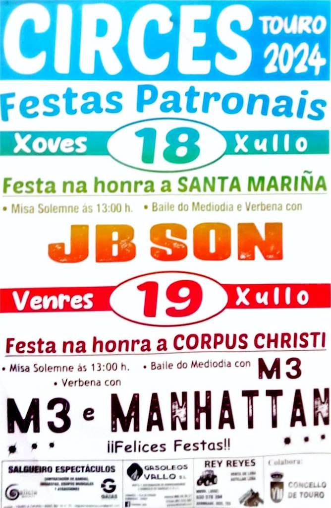 Festas Patronais de Circes en Touro