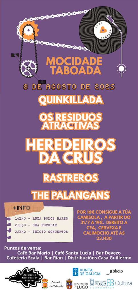 Festas Patronais de Os Miragres (2025) en Taboada