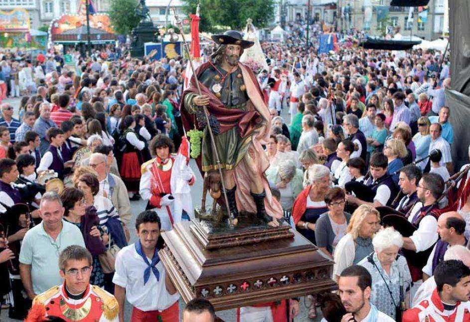 Festas Patronais de San Roque (2024) en Betanzos